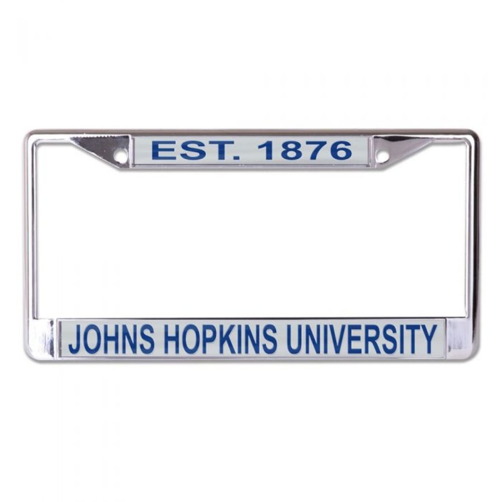 Johns Hopkins University License Plate Frame